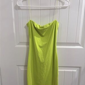 Meshki Neon Green Dress